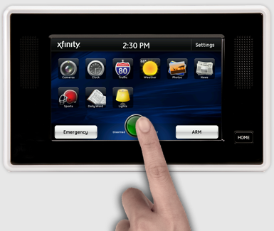 In-Home touch screen